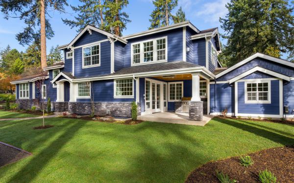 River Rock Siding Installation